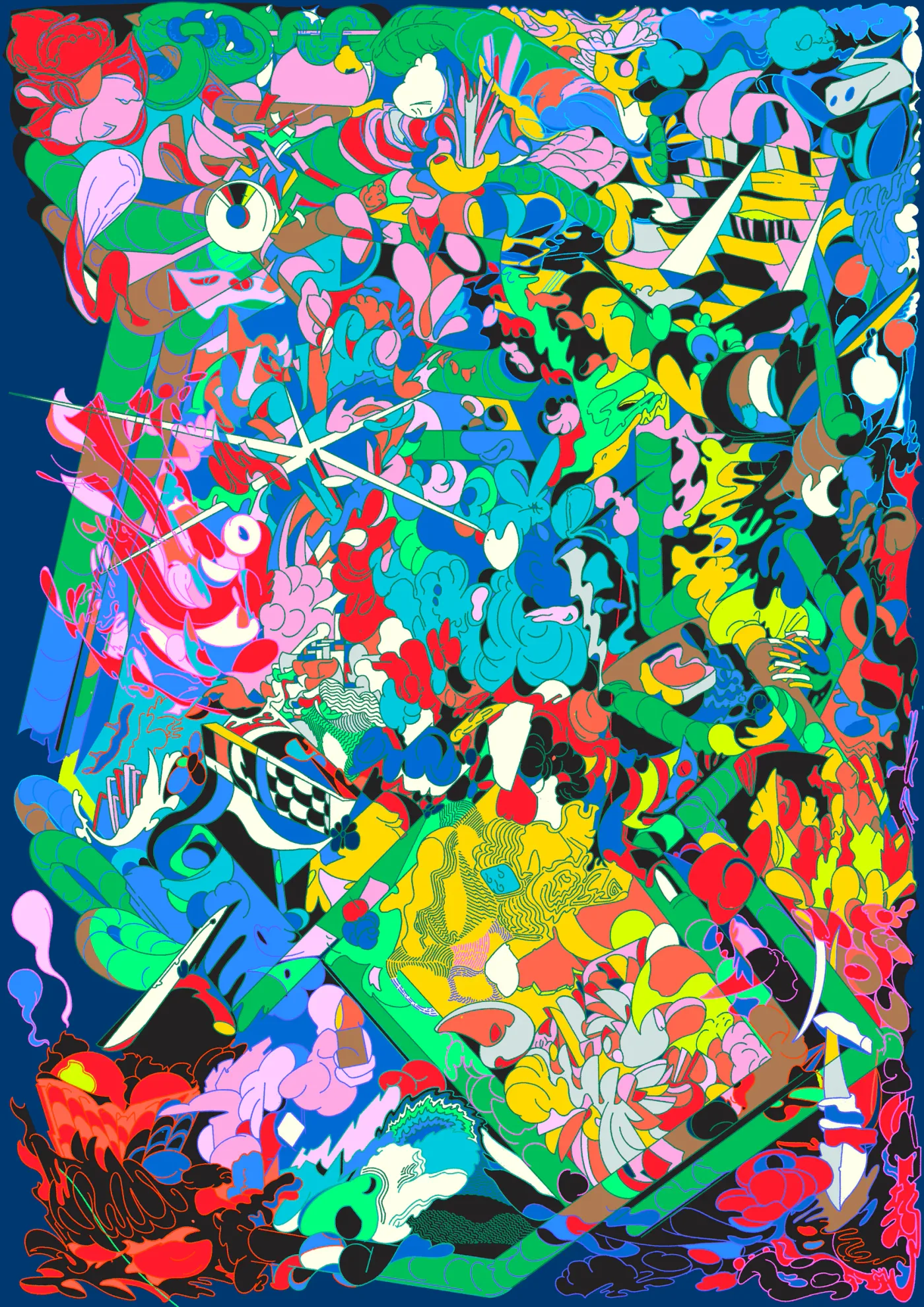 NFT artwork: Fragments of Reconstruction